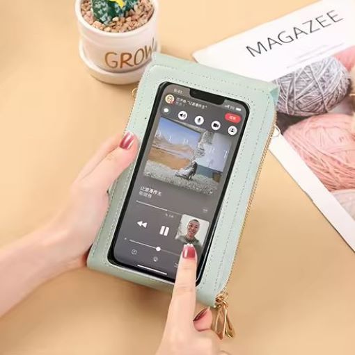 Bolso Billetera portacelular manos libre