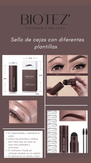 Sello de cejas con plantilla BIOTEZ